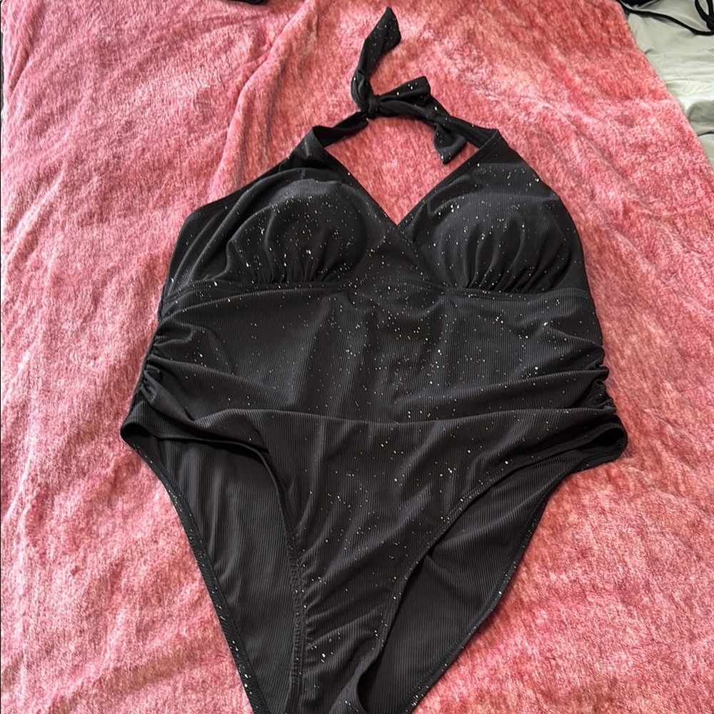Swimsuits For All Black One Piece